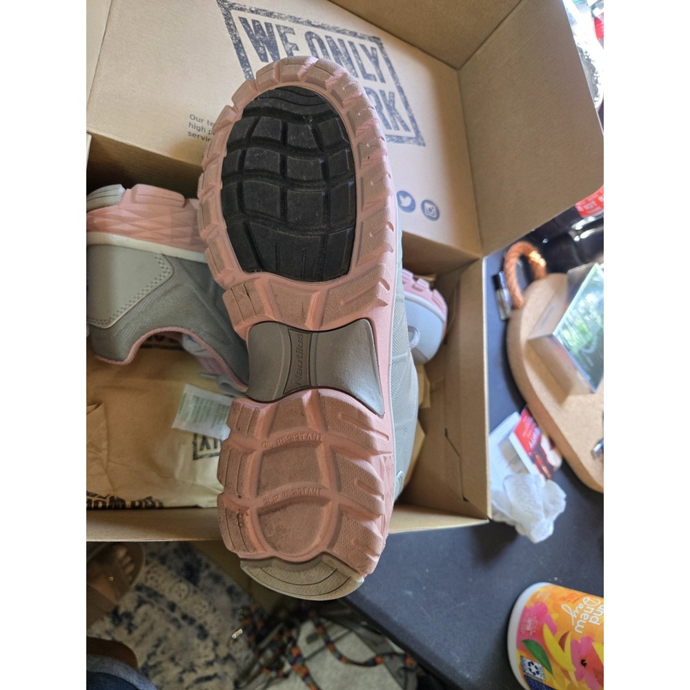 Athletic Style Work Shoe,Women, 8.5,Gry,PR NAUTILUS SAFETY FOOTWEAR - Picture 4 of 4
